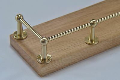 Create your own Pure Solid Brass Fiddle Rail / Gallery Rail. These beautiful solid brass fittings make a superb quality fiddle rail section suitable for shelves / boats / narrowboats and many other applications. Gallery Rail, Brass Shelves, Floral Boutique, Kitchen Hardware, Brass Fittings, Kitchen Shelves, Railing, Cabinet Hardware, Open Shelving