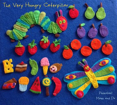 Hungry Caterpillar Felt, Felt Activities, Butterfly Lifecycle, Diy Felt Board, Story Baskets, Felt Board Patterns, Felt Story, Flannel Board Stories, Felt Board Stories