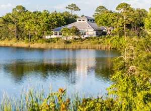 Old Florida Fish House Serves Succulent Seafood, Steaks, And Sushi on the Lake | SoWal.com Restaurant Fish, Florida Fish, Crab House, Seagrove Beach, 30a Beach, Beach Bonfire, Fish House, Waterfront Restaurant, Panama City Beach