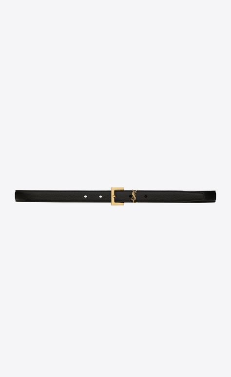 Ysl Belt, Wardrobe Basics, Small Leather Goods, Belt Size, Belt Bag, Simple Style, Amazing Women, Calf Skin, Saint Laurent