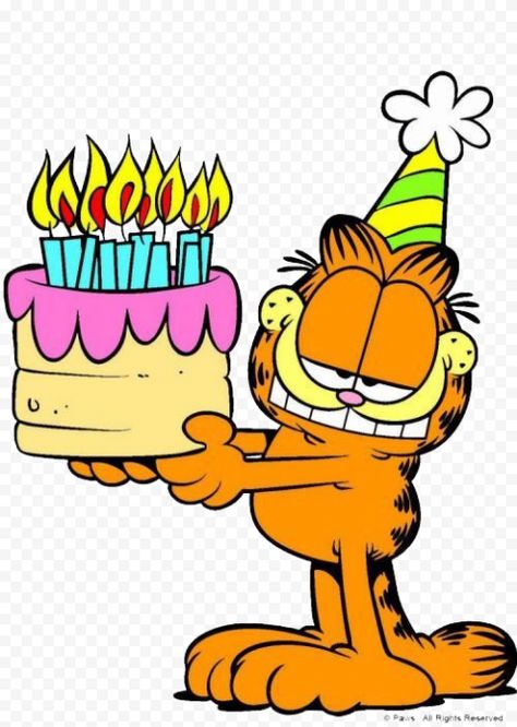 John Arbuckle, Garfield Birthday, Garfield Quotes, Funny Happy Birthday Meme, Garfield Pictures, Garfield Images, Garfield The Cat, Garfield Cartoon, Garfield Comics