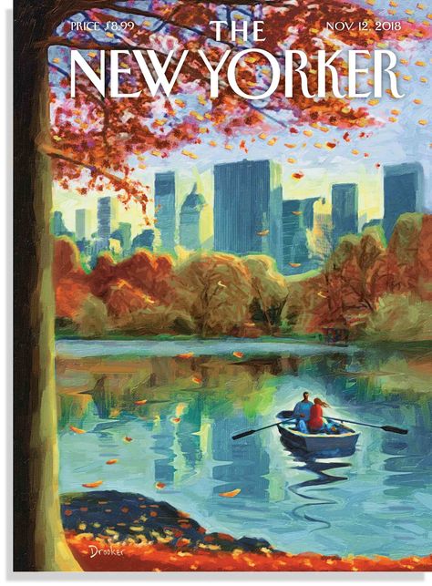 The New Yorker Magazine, New Yorker Magazine, New Yorker Covers, 500 Piece Jigsaw Puzzles, Park Art, Poster Vintage, Art Tutorial, The New Yorker, New Wall