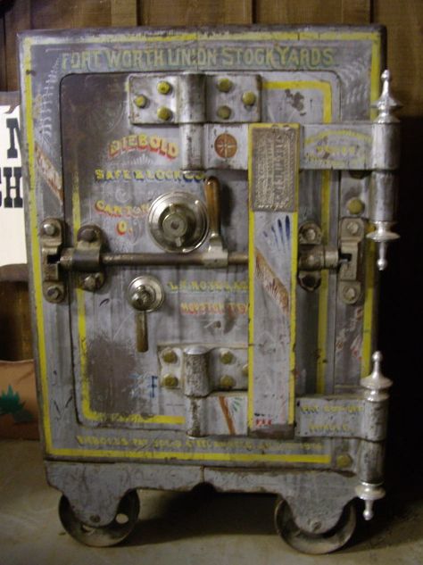 Vintage Steel Security Safe Vintage Safe, Antique Safe, Bank Vault, Safe Door, Safe Vault, Vault Doors, Security Safe, Cash Box, Safe Lock