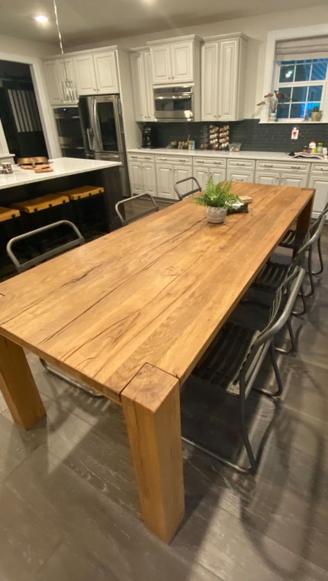 Rh Dining Table Decor, Rh Parsons Dining Table, Diy Restoration Hardware Table, Rh Dining Table, Large Wooden Table, Parsons Dining Table, Restoration Hardware Table, Diy Restoration Hardware, Dining Table Plans