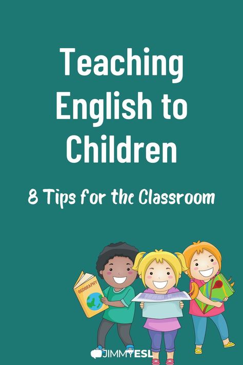 This article will aid you in understanding what it takes to teach English to children and will give you valuable tips for the classroom. Teaching English Kindergarten, How To Teach Speaking English, Learning English For Kids Teaching, Books For Learning English, Teaching English To Kids Kindergartens, English Class Ideas, How To Teach English To Kids, English Classroom Ideas, Learn English For Kids Teaching Ideas