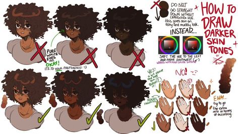 Sketch Tips, Skin Tutorial, Darker Skin Tones, Bad Drawings, Anatomy Tutorial, Art Advice, Art Essentials, Art Help, Color Reference