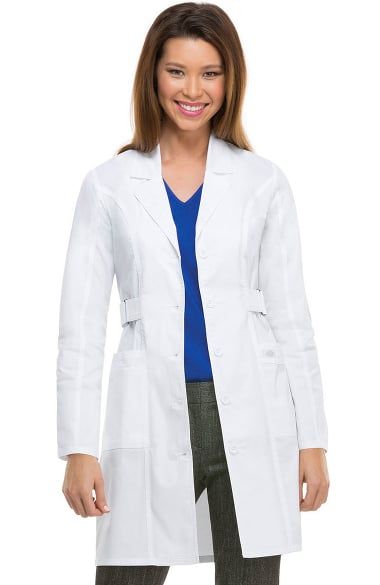 Women's Lab Coat, Doctor Coat, White Lab Coat, Medical Scrubs Outfit, Dickies Scrubs, Scrubs Outfit, Dickies Women, Scrub Jackets, Lab Coats