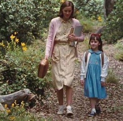 Ms Honey Matilda, Matilda Aesthetic, Miss Honey Matilda, Honey Costume, Matilda Movie, Miss Honey, Teacher Aesthetic, Aesthetic Film, Deep Winter