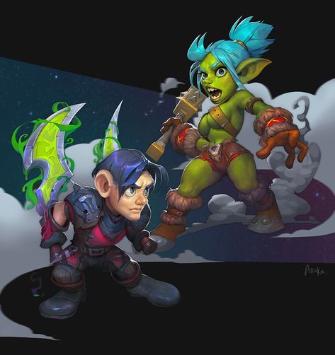 Goblin, Gnome Wow Goblin, World Of Warcraft Goblin, Goblin Character, Warcraft Orc, Shy Person, Goblin Art, Warcraft Art, Artwork Inspiration, Casual Art