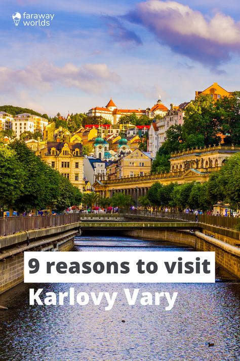 9 reasons why you should visit Karlovy Vary Neo Baroque, Lookout Tower, Karlovy Vary, Spa Resort, Cool Cafe, Beautiful City, Grand Hotel, Walking Tour, Resort Spa