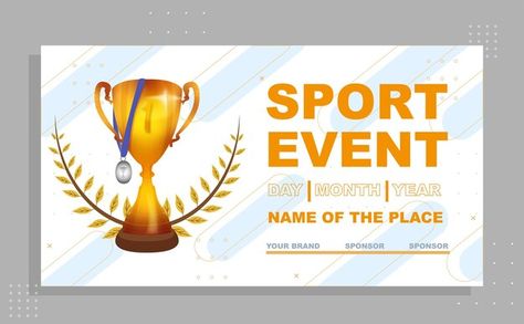 Card poster template sport event editabl... | Premium Vector #Freepik #vector #sports-invitation #competition-banner #tournament-flyer #competition-flyer Sports Invitation, Card Poster, Poster Template, Sport Event, Invitation Cards, Premium Vector, Graphic Resources, Sports