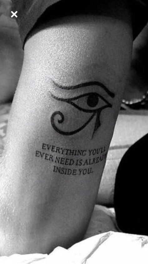 Small Spiritual Tattoos, Eye Of Ra Tattoo, Egyptian Eye Tattoos, Horus Tattoo, Egyptian Eye, Egypt Tattoo, Forarm Tattoos, Muster Tattoos, Egyptian Tattoo