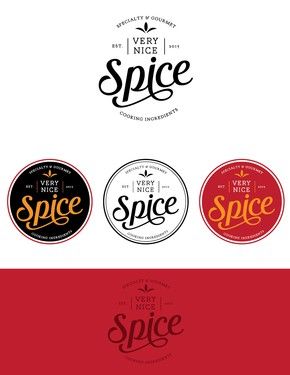 Spice Logo Ideas, Spices Brand Logo, Seasoning Branding, Spicy Logo Design, Spices Logo Design Ideas, Spices Logo Design, Spice Logo Design, Indian Food Logo, Chilli Logo Design