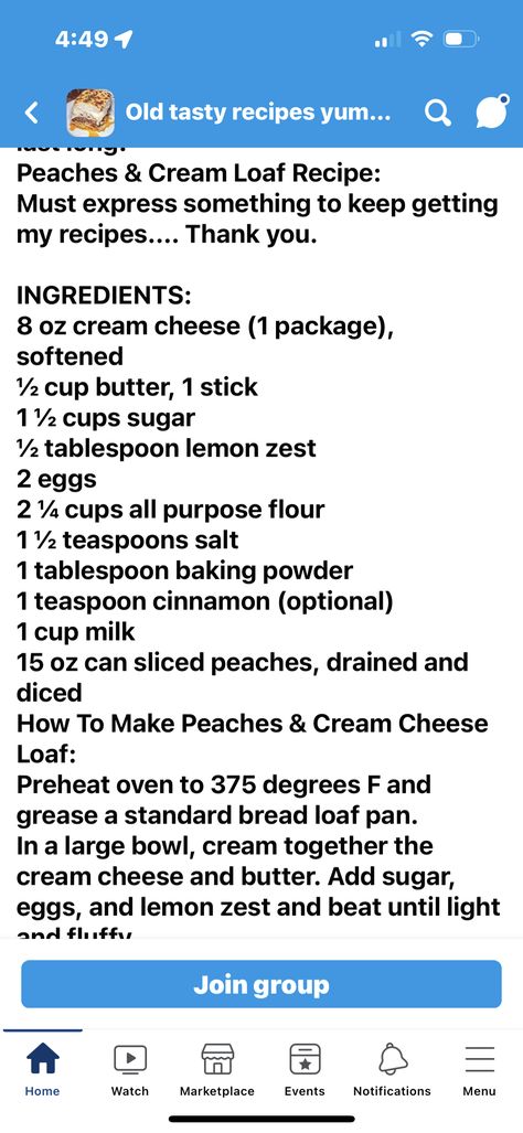 Peaches And Cream Bread Recipe, Peaches And Cream Cheese Loaf With Canned Peaches, Peach And Cream Loaf, Peaches And Cream Loaf 12 Tomatoes, Peaches & Cream Loaf, Peaches And Cream Loaf Cake, Peaches And Cream Cake 12 Tomatoes, Peaches And Cream Loaf Recipe, Peaches And Cream Bread