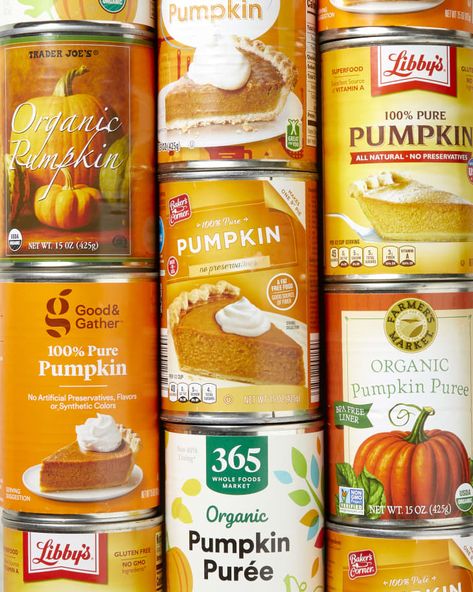 Best Canned Pumpkin of 2023 (Tested & Reviewed) | The Kitchn Peanut Butter Jar, Pumpkin Spice Candle, Sweet Pumpkin, Pumpkin Pie Recipes, Food History, Whole Foods Market, Pancakes And Waffles, Autumn Flavors, Canned Pumpkin