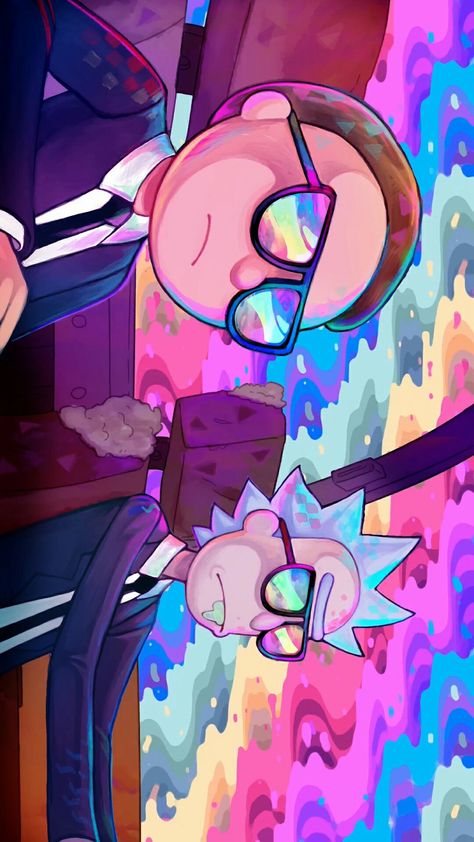 Trippy Rick And Morty, Rick And Morty Image, Rick And Morty Drawing, Rick And Morty Stickers, Rick I Morty, Rick Und Morty, Rick And Morty Poster, Trippy Iphone Wallpaper, 2160x3840 Wallpaper