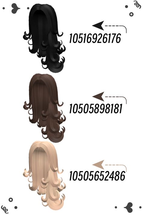 Roblox Code Brown Hair, Berry Avenue Codes Curly Hair, Bloxburg Curly Hair Codes, Curly Hair Berry Avenue Codes, Roblox Curly Hair Codes, Berry Avenue Curly Hair Codes, Curly Hair Codes Berry Ave, Hair Id Codes, Y2k Popstar