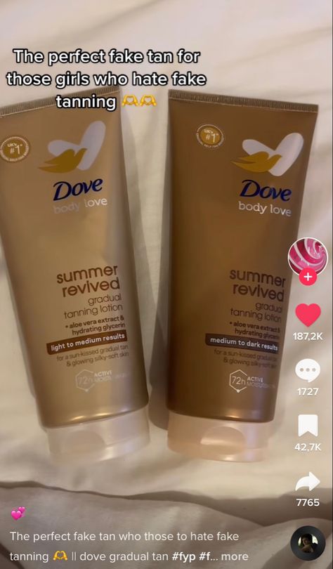 Dove Tanning Lotion, Dove Gradual Tan, Gradual Tanning Lotion, Tan Lotion, Gradual Tan, Fake Tan, Aloe Vera Extract, Tanning Lotion, Body Love