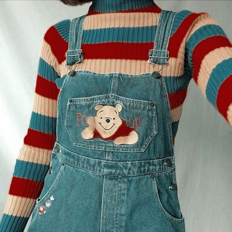 Bear Outfit, Disney Themed Outfits, Vintage Kids Clothes, Geek Clothes, Disney Fashion, Old Disney, Cartoon Outfits, Little Outfits, Pooh Bear