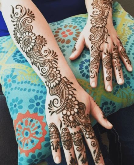 Latest Mehendi Design Ideas for 2021! Latest Arabic Mehndi Designs, Simple Arabic Mehndi, Simple Arabic Mehndi Designs, Finger Henna Designs, Unique Mehndi, Mehndi Designs 2018, Mehndi Designs For Kids, Full Mehndi Designs, Henna Tattoo Designs Simple