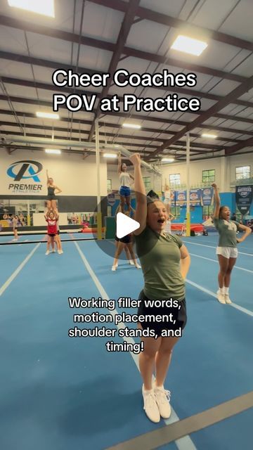 Amber Mae McKellar on Instagram: "It’s only Week 4! #cheer #cheerleading #cheersquad #cheerleaders #cheerleading #cheerleader #cheercoach" Cheerleading Ideas, Shoulder Stand, Cheer Stunts, Competitive Cheer, Cheer Coaches, Cardinals, Cheerleading, Superman, Coaching