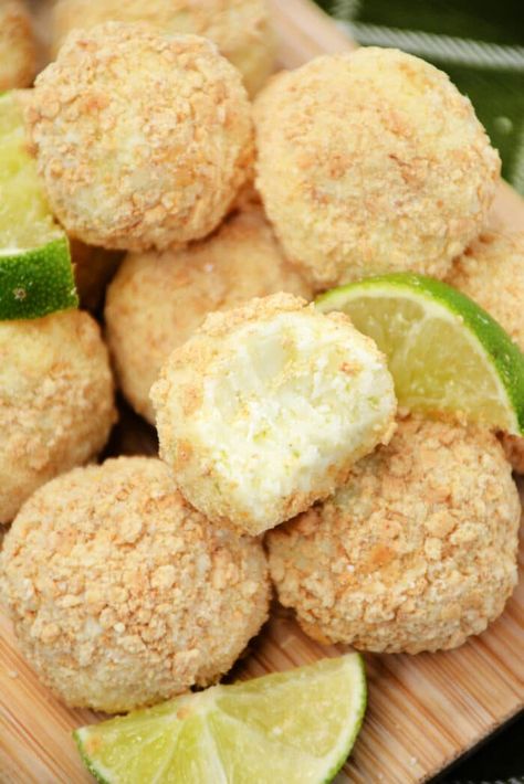 Key Lime Truffles, Lime Truffles, Creamy Key Lime Pie, Key Lime Recipes, Key Lime Desserts, Lime Desserts, Dessert Truffles, Lime Recipes, Dessert Aux Fruits