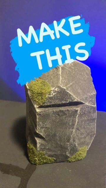 Jonathan on Instagram: "Diy make this rock from pink foam ! For toy display or decoration #artistsoninstagram #diostructure #toys #toycollector #diorama #dioramacreator #dioramabuilder #dioramaart #toydisplay #toycrewbuddies #art #artsandcrafts #artist #diy #howto #arttutorial" Fake Rocks Diy, Fake Rock, Diy Sprays, Toy Display, Spray Foam, Instagram Diy, Toy Collector, Art Tutorials, Diy Decor