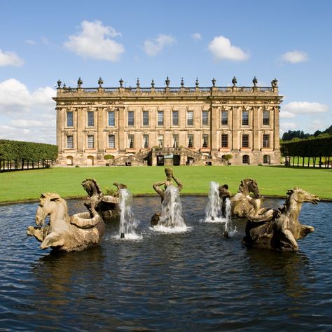 British Homes, Chatsworth House, Okayama, English Country House, England And Scotland, Stately Home, Great House, Historic Homes, Country House