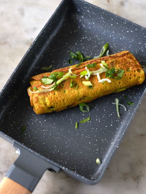 Vegan Asian Breakfast, Vegan Tamagoyaki, Tamagoyaki Recipe, Rolled Omelette, Vegan Frittata, 101 Cookbooks, Asian Breakfast, Vegan Japanese, Masala Spice