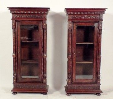 Pair Of 1900's Moroccan Style Bookcase - traditional - Bookcases - Los Angeles - Castle Antiques Traditional Bookcases, Unique Bookshelves, Style Bookcase, Moroccan Bedroom, Bookcases For Sale, Dream Living, Antique Design, Colorful Furniture, Moroccan Style