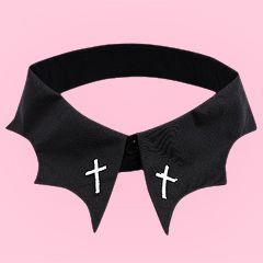 Bat Collar, Draculaura Aesthetic, Bat Shape, Accessories Goth, Collar Accessory, Wiccan Necklace, Alt Clothes, Idee Cosplay, Goth Jewelry