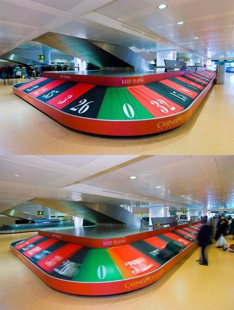 Baggage Claim Guerilla Marketing Examples, Airport Architecture, Guerrilla Advertising, Guerrilla Marketing, Clever Advertising, 광고 디자인, Commercial Ads, Publicidad Creativa, Experiential Marketing