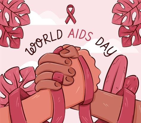 Free vector hand drawn world aids day il... | Free Vector #Freepik #freevector #aids #hiv #hiv-aids #aids-day World Aids Day, Aids Day, Day Illustration, Hiv Aids, Aids Hiv, Vector Hand, Hand Drawn, Vector Free, How To Draw Hands