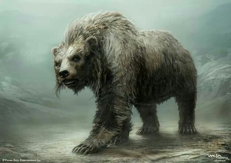 Beorn's alternate form. Beorn Hobbit, Far Cry Primal, The Desolation Of Smaug, Desolation Of Smaug, Weta Workshop, Thranduil, Jrr Tolkien, Grizzly Bear, Creature Concept