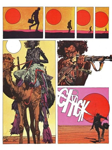 sergio toppi hommage à Corto et Cush Pratt Les Ethiopiques Graphic Novel Pages, One Page Comic, Boichi Manga, Sergio Toppi, Comic Panel, Comic Book Layout, Comic Book Art Style, Comic Layout, Comic Book Panels