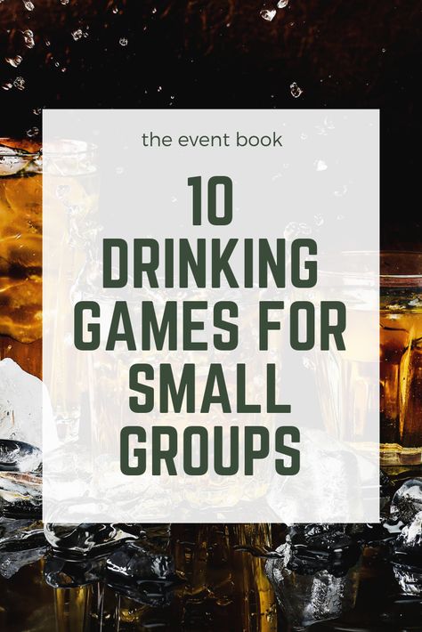 Games For Drinking Party, Drinking Games For New Years Eve, Best Drinking Games Parties, New Years Drinking Games For Adults, Halloween Party Drinking Games For Adults, Diy Drinking Games Party Ideas, Indoor Drinking Games For Adults, Fun Easy Drinking Games, 21 Games Drinking