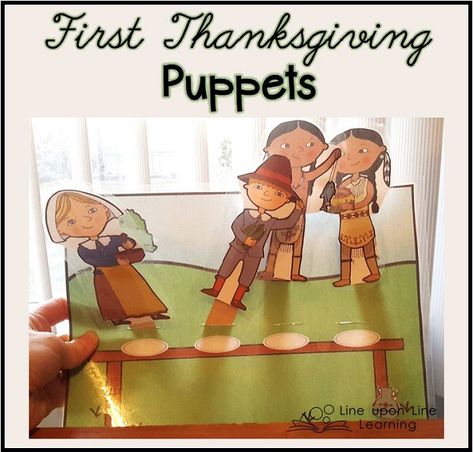 Learning about the First Thanksgiving Story with Printable Puppets The First Thanksgiving Story, Printable Puppets, Thanksgiving Story, Preschool Pictures, The First Thanksgiving, Thanksgiving Stories, Thanksgiving Books, Thanksgiving Preschool, First Thanksgiving