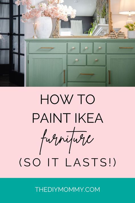 Paint Ikea Furniture, Ikea Paint, Ikea Sideboard, Ikea Furniture Makeover, Painting Ikea Furniture, Painting Laminate Furniture, Diy Mommy, Ikea Wood, Creek House