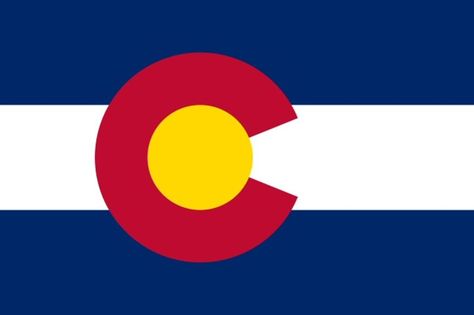 Colorado State Flag, Colorado Flag, Living In Colorado, State Of Colorado, State Capitals, Usa States, Colorado Usa, Flag Vector, U.s. States