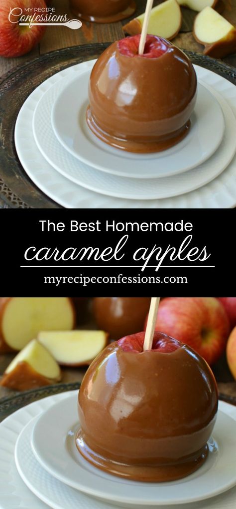 Carmel Apple Recipe, Homemade Caramel Apples, Gourmet Caramel Apples, Candy Apple Recipe, Caramel Apples Homemade, Caramel Apples Recipe, Caramel Apples Easy, Apple Recipes Easy, Caramel Candy