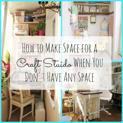 Retro Craft Room, Tiny Craft Space, Closet Craft Space, Tiny Craft Room, Repurposed Storage, Craft Room Storage Ideas, Scrapbooking Rooms, Organizing Crafts, Vintage Craft Room