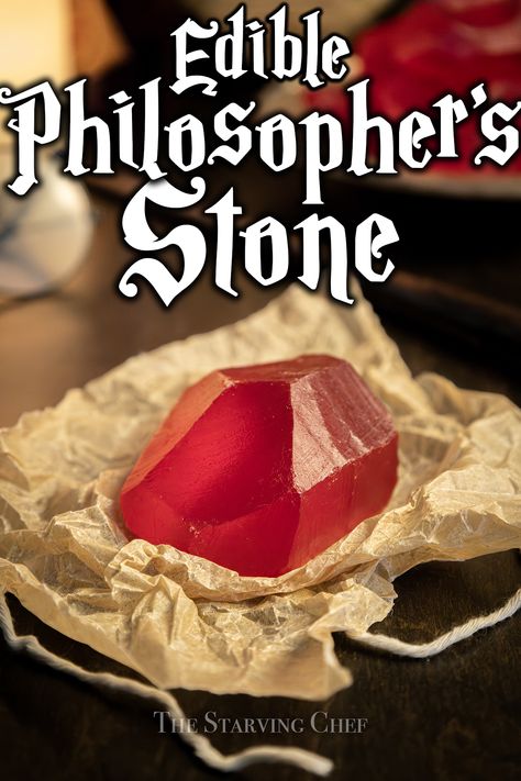 Harry Potter Dishes, Kohakutou Candy, Harry Potter Inspired Food, Harry Potter Dinner, Harry Potter Treats, Harry Potter Desserts, Harry Potter Snacks, Harry Potter Movie Night, Philosopher's Stone