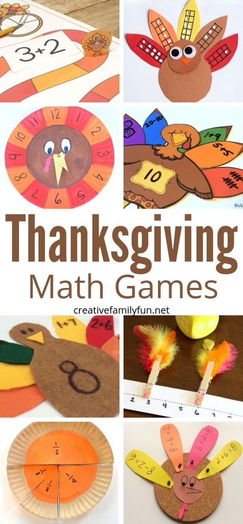 Working on telling time, fractions, additions and more with this fun collection of Thanksgiving math activities for kids. #Thanksgiving #math #addition #fractions #kids #education Thanksgiving 1st Grade Activities, Thanksgiving Math Preschool, Thanksgiving Educational Activities, Thanksgiving Fractions, Turkey Math Activities, Thanksgiving School Activities, November Homeschool, Thanksgiving Learning Activities, Thanksgiving Homeschool