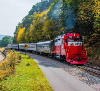 Group Travel Resources | VisitMaryland.org Western Maryland, Dinner Train, Allegheny Mountains, Mystery Train, Scenic Railroads, Continental Divide, Nature Adventure, Group Travel, Family Day