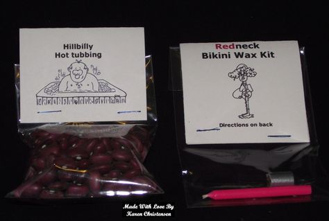 Fun Christmas Gag Gifts Gifts To Make For Christmas, Christmas Gag Gifts, Hillbilly Party, First Birthday Candle, Wax Kit, Gag Gifts Christmas, Joke Gifts, Gag Gifts Funny, Neighbor Gifts