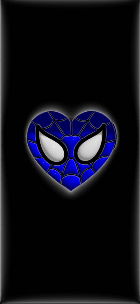 Dark Blue Spiderman Wallpaper, Blue And Black Spiderman, Dark Blue 3d Wallpaper, Spiderman Wallpaper Heart, Blue Spider Man Wallpaper, Blue Spiderman Aesthetic, Spiderman Blue Aesthetic, Matching Spider Man Wallpaper, 3d Wallpaper Cute Blue