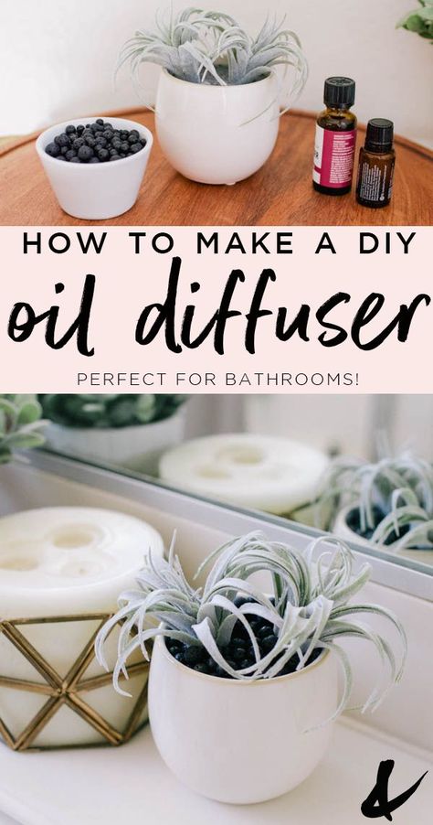 How to make a DIY diffuser for essential oil. This homemade idea a great gift idea for aromatherapy lovers. #aromatherapy #giftidea Homemade Diffuser, Diy Oil Diffuser, Diffuser Diy, Diy Essentials, Stem Challenge, Essential Oils Gifts, Natural Healing Remedies, Aromatherapy Gifts, Diy Oils