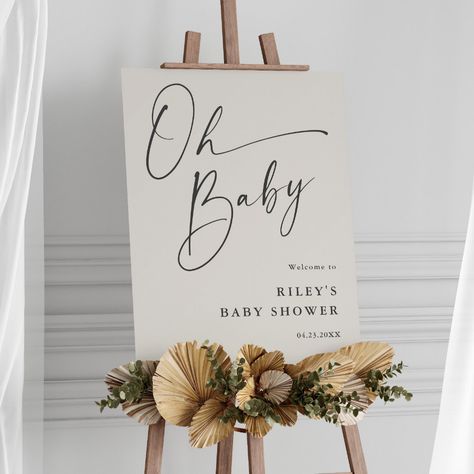 Elegant Baby Shower Ideas, Blush Baby Shower Decor, Gender Neutral Baby Shower Ideas, Neutral Baby Shower Decor, Welcome Baby Signs, Gender Neutral Baby Shower Themes, Jar Desserts, Baby Shower Themes Neutral, Gender Neutral Baby Shower Gifts