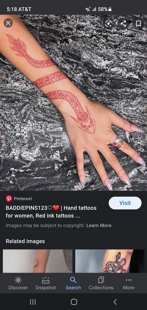 Hand Dragon Tattoo, Dragon Tattoo On Hand, Red Ink Dragon Tattoo, Ink Dragon Tattoo, Dragon Tattoo On Ribs, Welsh Tattoo, Cute Dragon Tattoo, Dragon Hand Tattoo, Dragon Thigh Tattoo