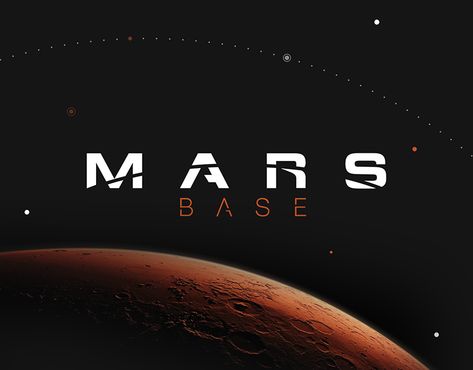 MARS BASE - Concept Branding on Behance Mars Logo Design, Mars Concept Art, Minecraft Spaceship, Mars Logo, Force Shield, Start Logo, Mars Project, Online Logo Creator, Mars Space